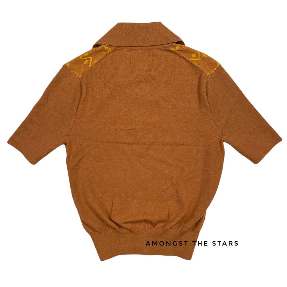 Urban Outfitters Bryce Jacquard Polo Knit Sweater - Picture 14 of 14